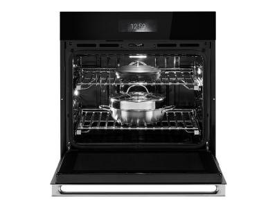 Jenn-Air NOIR Single Wall Oven with V2 Vertical Dual-Fan True Convection - JOESC730RM