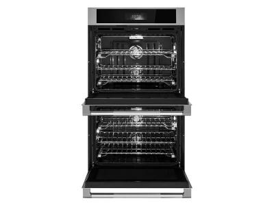 30" Jenn-Air RISE Double Wall Oven with V2 Vertical Dual-Fan True Convection - JOEDC730RL