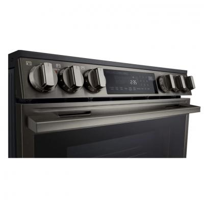 30" LG 6.3 Cu. Ft. Smart Electric Slide-in Range with InstaView ProBake Convection and Air Fry - LSEL6335ZE