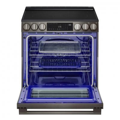 30" LG 6.3 Cu. Ft. Smart Electric Slide-in Range with InstaView ProBake Convection and Air Fry - LSEL6335ZE