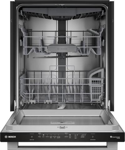 24" Bosch 300 Series Built-in Dishwasher Stainless Steel Anti-fingerprint - SHX53DM5N