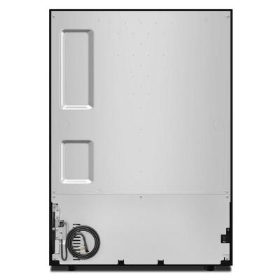 24" KitchenAid Beverage Center with Glass Door and Wood-Front Racks - KUBR524SJP