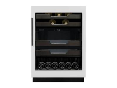 24" Marathon Built-In Dual Zone Wine And Beverage Cooler in Panel Ready - M4-D250PANR