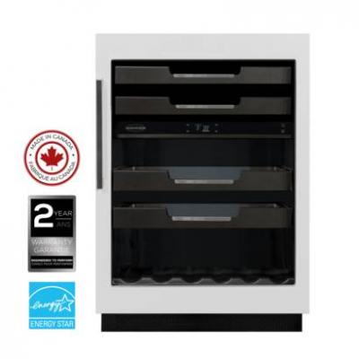 24" Marathon Built-In Dual Zone Wine And Beverage Cooler in Panel Ready - M4-D250PANR