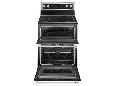 30" Maytag 6.7 Cu. Ft. Double Oven Electric Range With True Convection - YMET8800FZ