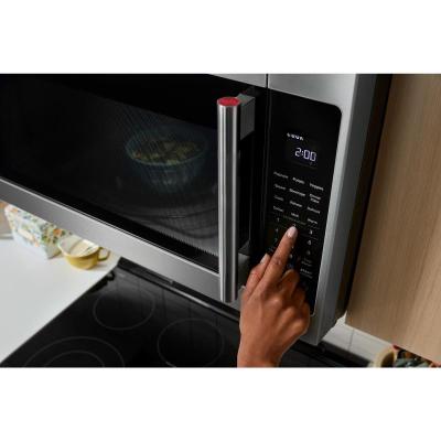 KitchenAid 2.1 Cu. Ft. Microwave Hood Combination with a Handle - YKMMS330SPS