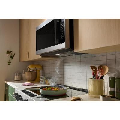 KitchenAid 2.1 Cu. Ft. Microwave Hood Combination with a Handle - YKMMS330SPS
