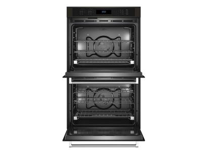 27" KitchenAid Double Wall Oven with Air Fry Mode - KOED527PBS