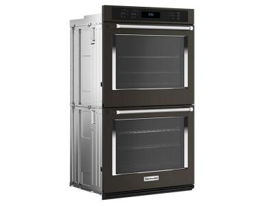 27" KitchenAid Double Wall Oven with Air Fry Mode - KOED527PBS