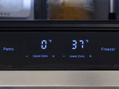 24" Zephyr Presrv  3.9 Cu. Ft. Panel Ready Refrigerator Freezer Drawers - PRRFD24C2AP