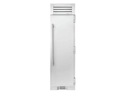24" True Residential Right Hinge 12.4 Cu. Ft. Freezer Column with Ice Maker and Solid Stainless Door - TR-24FRZ-R-SS-IM-A