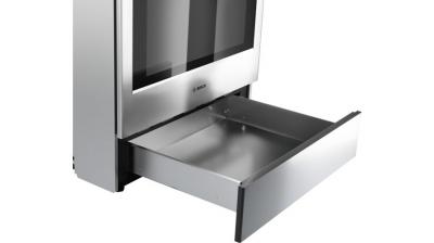 30" Bosch 4.6 Cu. Ft. 800 Series Dual Fuel Slide-in Range Stainless Steel - HDI8056C