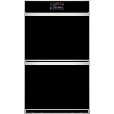 30" Monogram 10.0 Cu. Ft. Minimalist Collection Electric Convection Double Wall Oven - ZTDX1DSSNSS