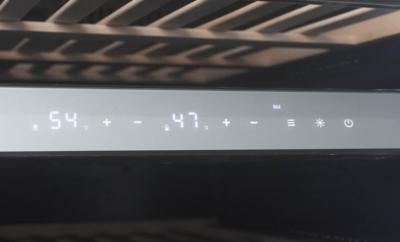 23" Silhouette Built-in Column 129 Bottles Wine Cooler - SPRWC140D1SS