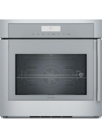 30" Thermador Masterpiece Series Single Built-In Oven, Left Side Swing Door - MED301LWS