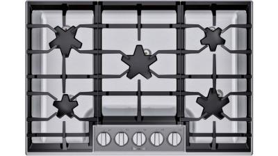 30" Thermador 5 Burner Gas Cooktop - SGSP305TS