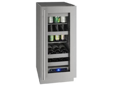 15" U-Line 5 Class Beverage Center - UHBV515SG51A