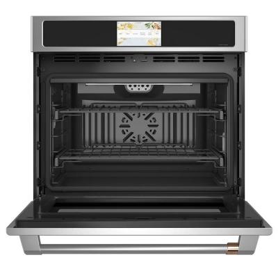 30" Café 5.0 Cu. Ft. Built-In Convection Single Wall Oven In Stainless Steel - CTS90DP2NS1