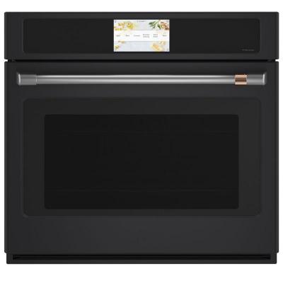30" Café 5.0 Cu. Ft. Built-In Convection Single Wall Oven In Matte Black - CTS90DP3ND1