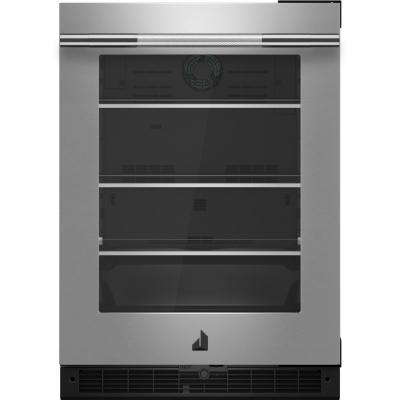 24" Jenn-Air Right Swing RISE Under Counter Glass Door Refrigerator - JUGFR242HL