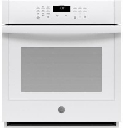 27" GE 4.3 Cu. Ft. Electric Self-Cleaning Single Wall Oven - JKS3000DNWW