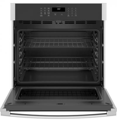 30" GE 5.0 Cu. Ft. Electric Self-Cleaning Single Wall Oven - JTS3000SNSS