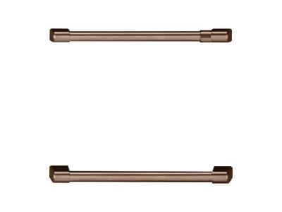 Cafe Undercounter Refrigeration Handle Kit in Brushed Copper - CXQD2H2PNCU