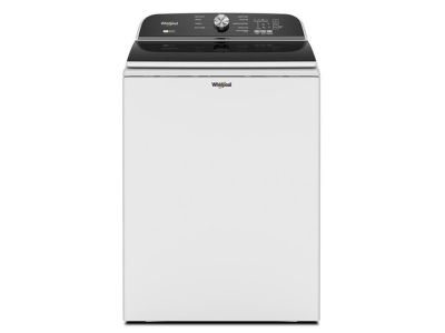 27" Whirpool 6.1 Cu. Ft. Top Load Washer with Removable Agitator - WTW6157PW