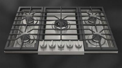 30" Fulgor Milano Pro-Style Gas Cooktop in Stainless Steel - F4PGK305S2