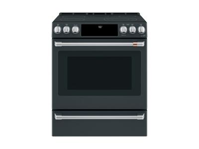 30" Café 5.7 Cu. Ft. Slide-In Front Control Radiant And Convection Range  - CCES700P3MD1
