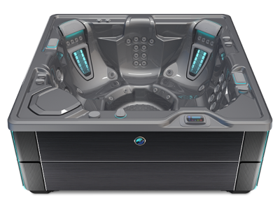 HotSpring Highlife Collection 6 Seat Luxury Spa with Blackwood Cabinet - Vanguard-BW-PL