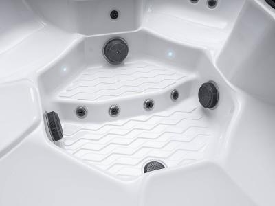 HotSpring Hot Spot Collection 7 Seat Spa in Almond Cabinet - Rhythm-AL-AW