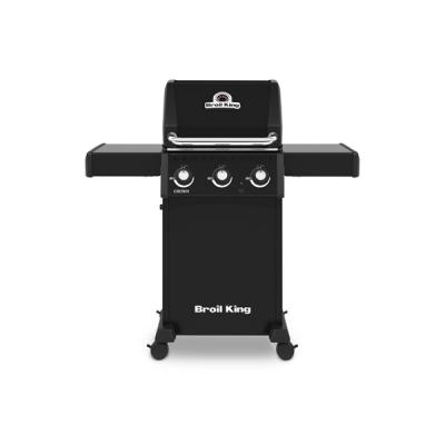 Broil King Crown 310 Natural Gas Grill with 3 Stainless Steel Dual-Tube Burners - 864057 NG