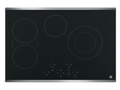 30" GE Built-In Touch Control Electric Cooktop - JP5030SJSS