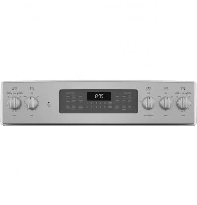 30" GE 6.6 Cu. Ft. Free-Standing Electric Double Oven Convection Range - JBS86SPSS