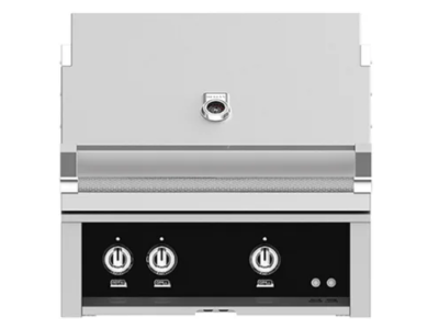 30" Hestan Outdoor Built-In Grill With Liquid Propane in Stealth - GABR30-LP-BK
