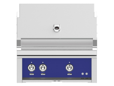 30" Hestan Outdoor Built-In Grill With Liquid Propane in Prince - GABR30-LP-BU