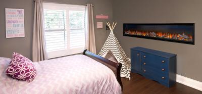 60" Napoleon Alluravision Deep Depth Linear Electric Fireplace - NEFL60CHD