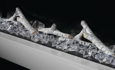 59" Napoleon Stylus Cara Wall Hanging Electric Fireplace - NEFP32-5019W