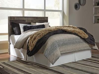 Signature Design by Ashley Derekson Queen Panel Headboard in Multi Gray - B200-57