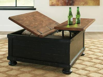 Signature Design by Ashley Valebeck Coffee Table with Lift Top - T468-00