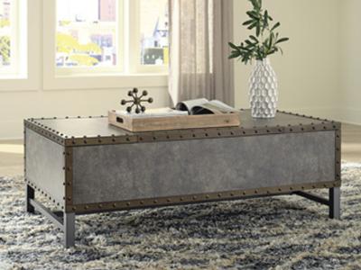 Signature Design by Ashley Derrylin Lift Top Cocktail Table T973-9 Brown