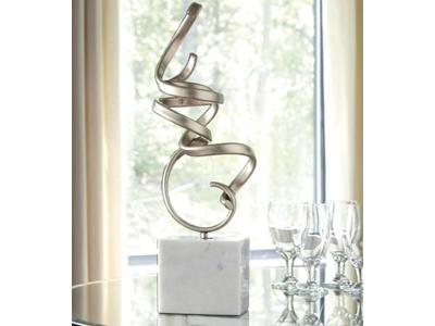Signature Design by Ashley Pallaton Sculpture A2000125 Champagne/White