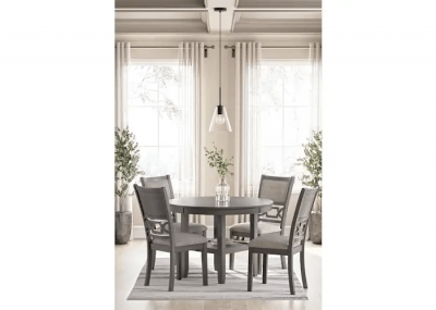 Signature Design by Ashley Wrenning Dining Table and 4 Chairs (Set of 5) - D425-225