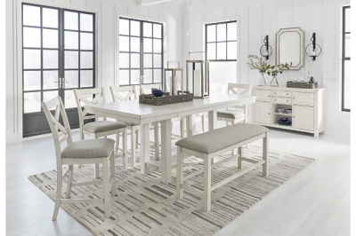 Signature Design by Ashley Robbinsdale 49" Counter Height Dining Bench - D642-09