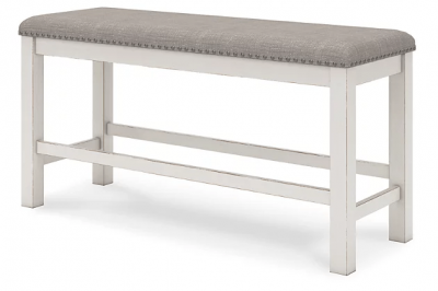 Signature Design by Ashley Robbinsdale 49" Counter Height Dining Bench - D642-09