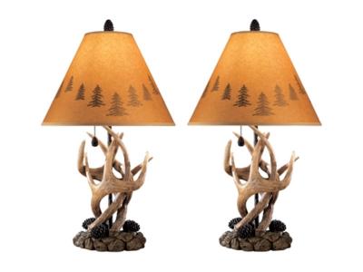 Signature Design by Ashley Derek Table Lamp (Set of 2) - L316984