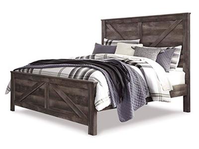 Signature Design by Ashley Wynnlow Queen Crossbuck Panel Headboard - B440-57