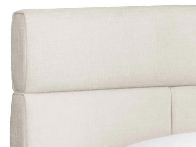 Sunpan Beckham Queen Size Bed in Chacha Cream - 108483