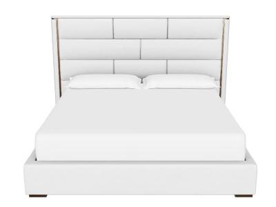 Sunpan Clara King Size Bed in Ernst Silverstone - 110094